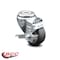 Service Caster 3.5 Inch Thermoplastic Rubber Wheel Swivel Bolt Hole Caster with Brake SCC SCC-BH20S3514-TPRB-TLB - alternate 6